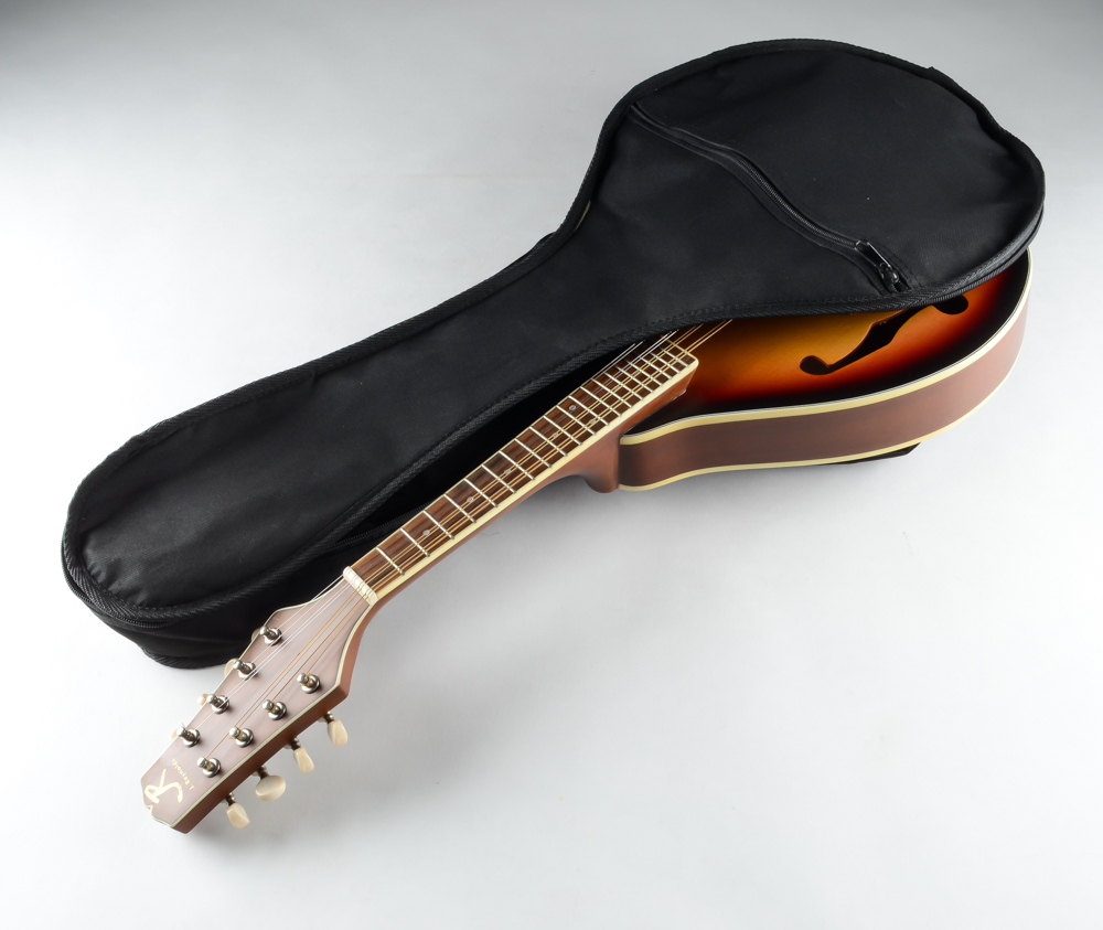J Reynolds JRMAN10 Mandolin With Carrying Case