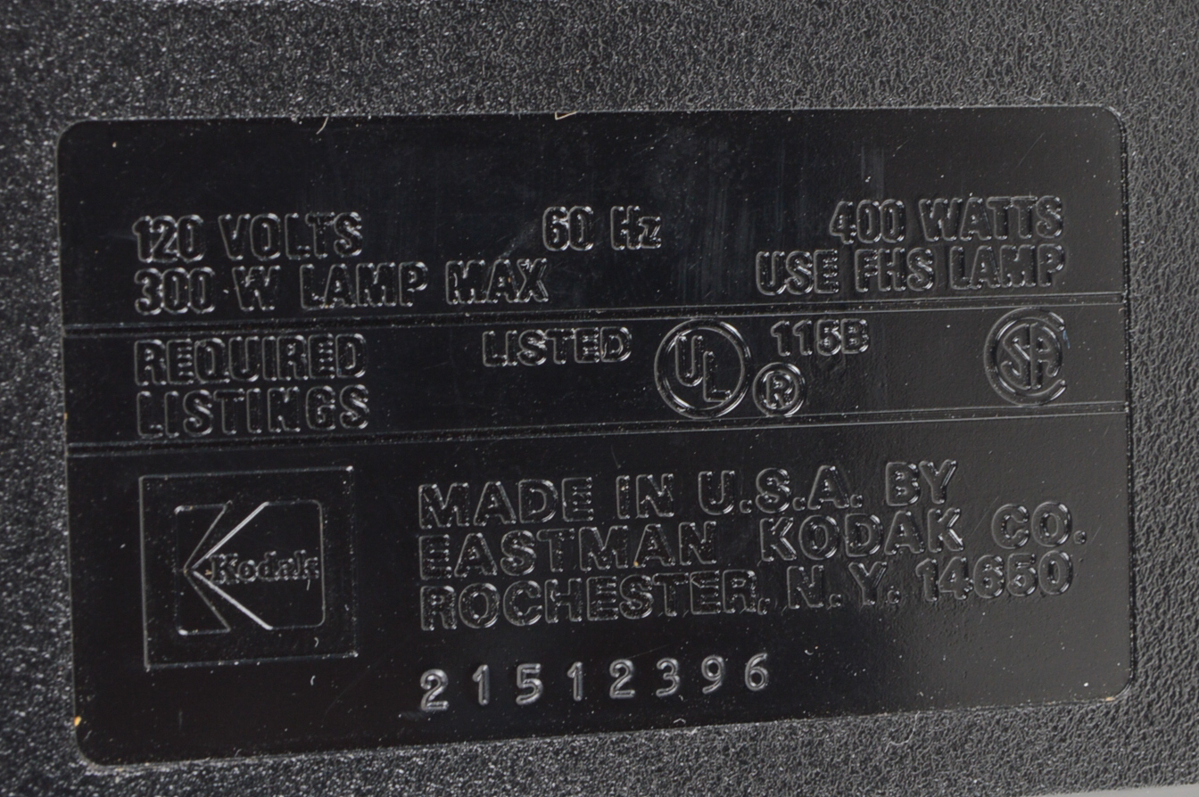 Kodak Medalist Vintage Carousel Projector