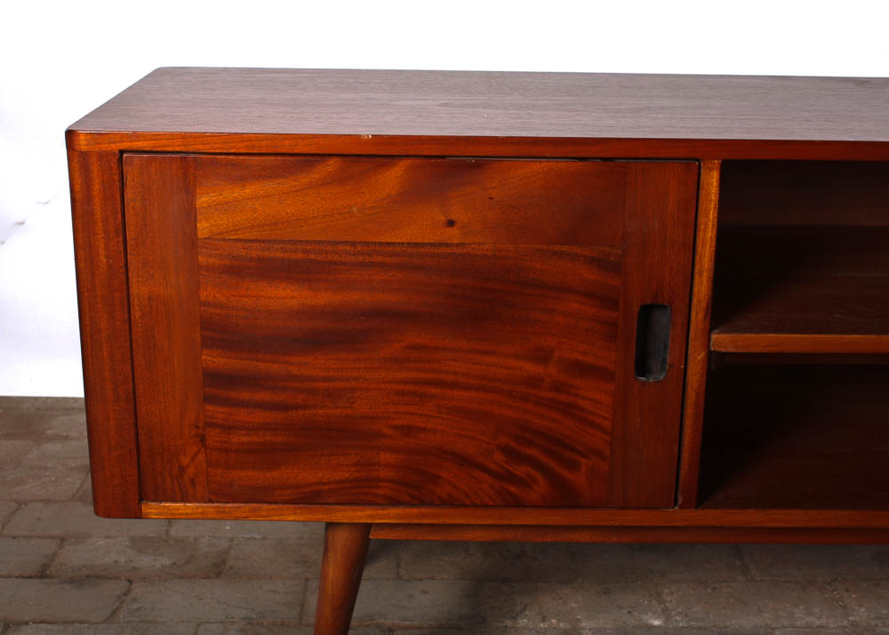 Mid Century Modern Mahogany Low Sideboard