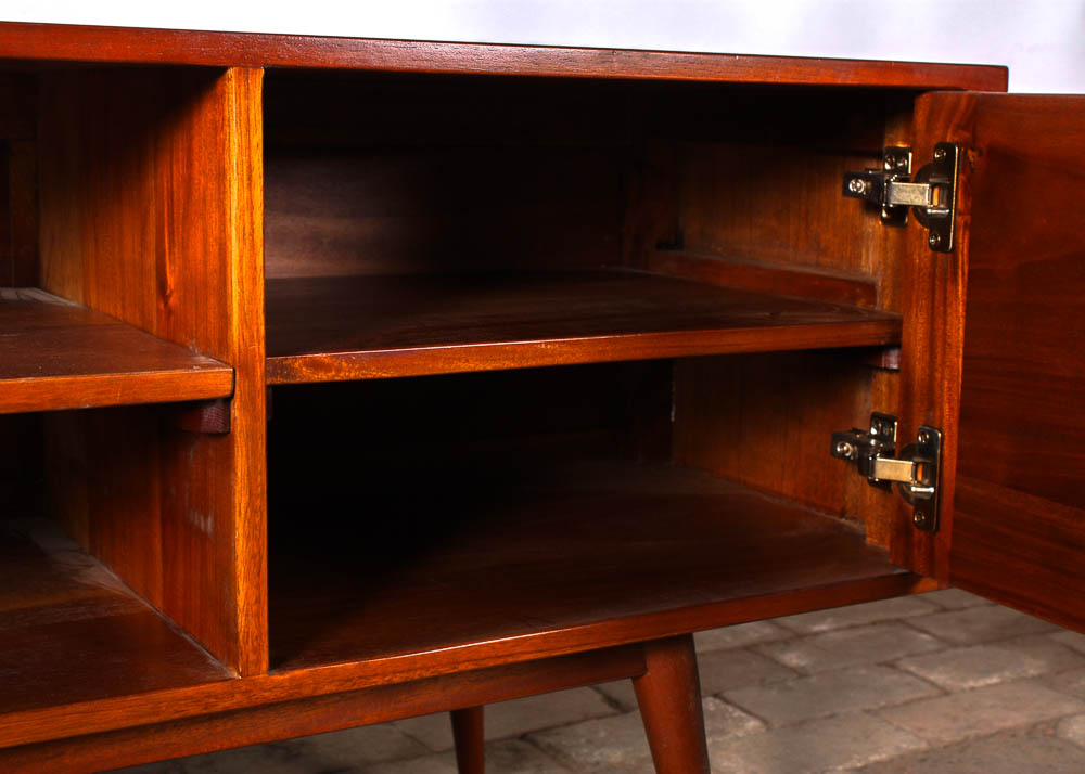 Mid Century Modern Mahogany Low Sideboard
