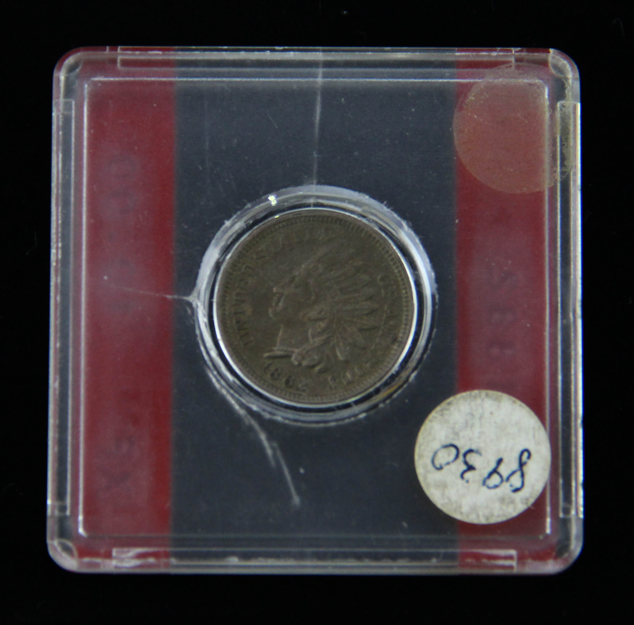 Indian Head Penny 1862 and Commemorative Coin 1874