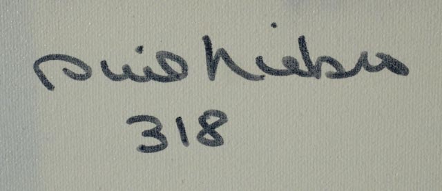 The 300 Win Club Signed Canvas  COA