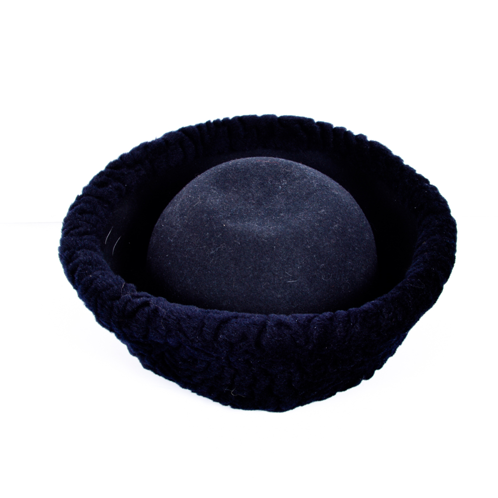 Pair of Women's Hats in Hat Box