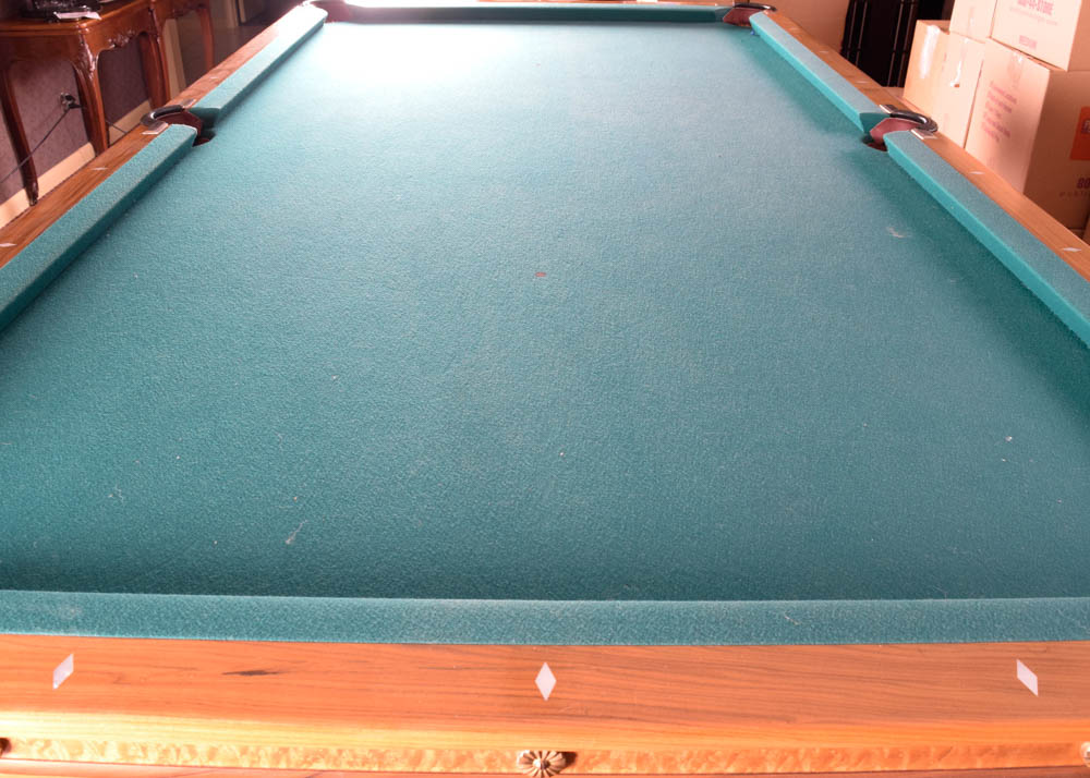 c.1875 Brunswick-Balke-Collender "Monarch" Pool Table