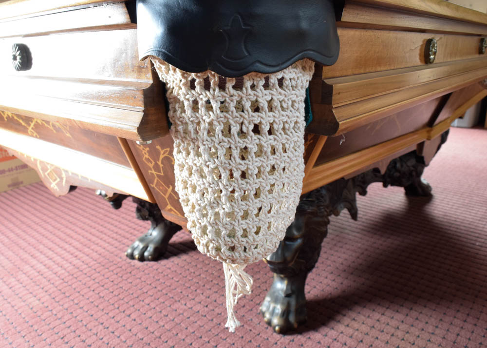 c.1875 Brunswick-Balke-Collender "Monarch" Pool Table