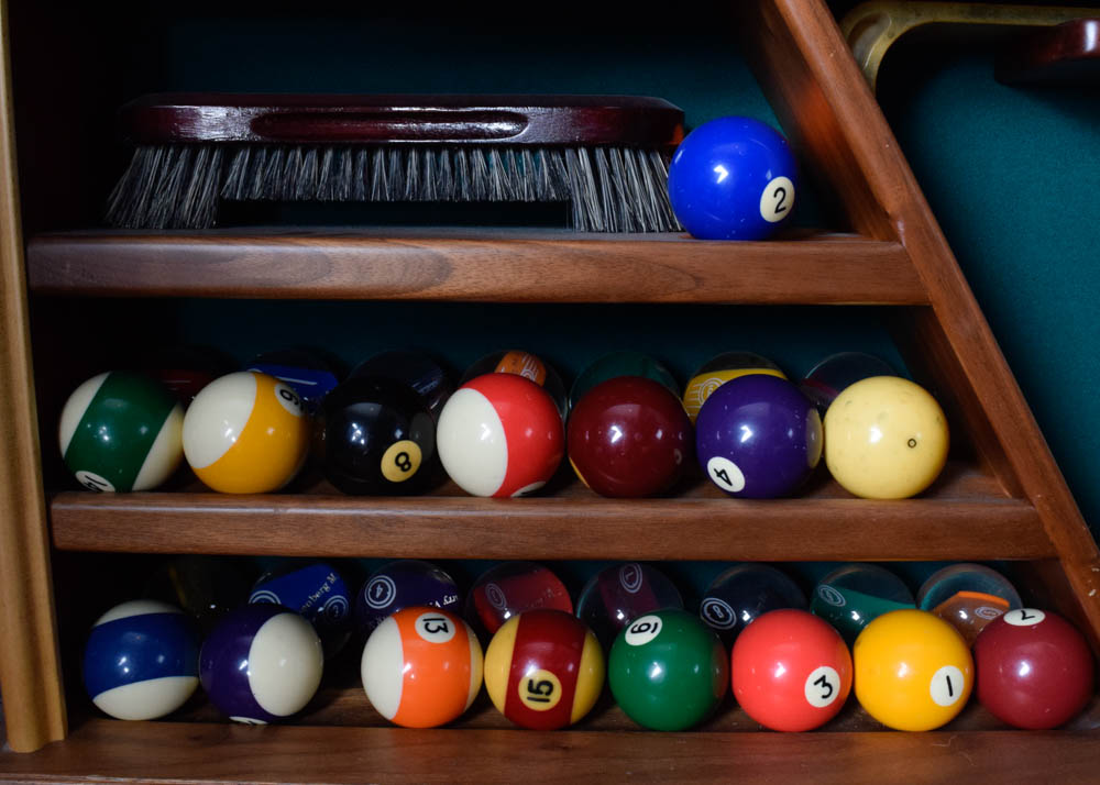 c.1875 Brunswick-Balke-Collender "Monarch" Pool Table
