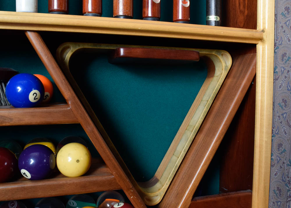 c.1875 Brunswick-Balke-Collender "Monarch" Pool Table