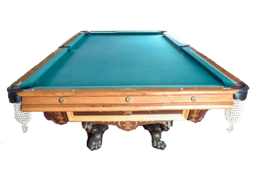 c.1875 Brunswick-Balke-Collender "Monarch" Pool Table