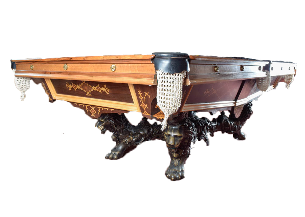 c.1875 Brunswick-Balke-Collender "Monarch" Pool Table