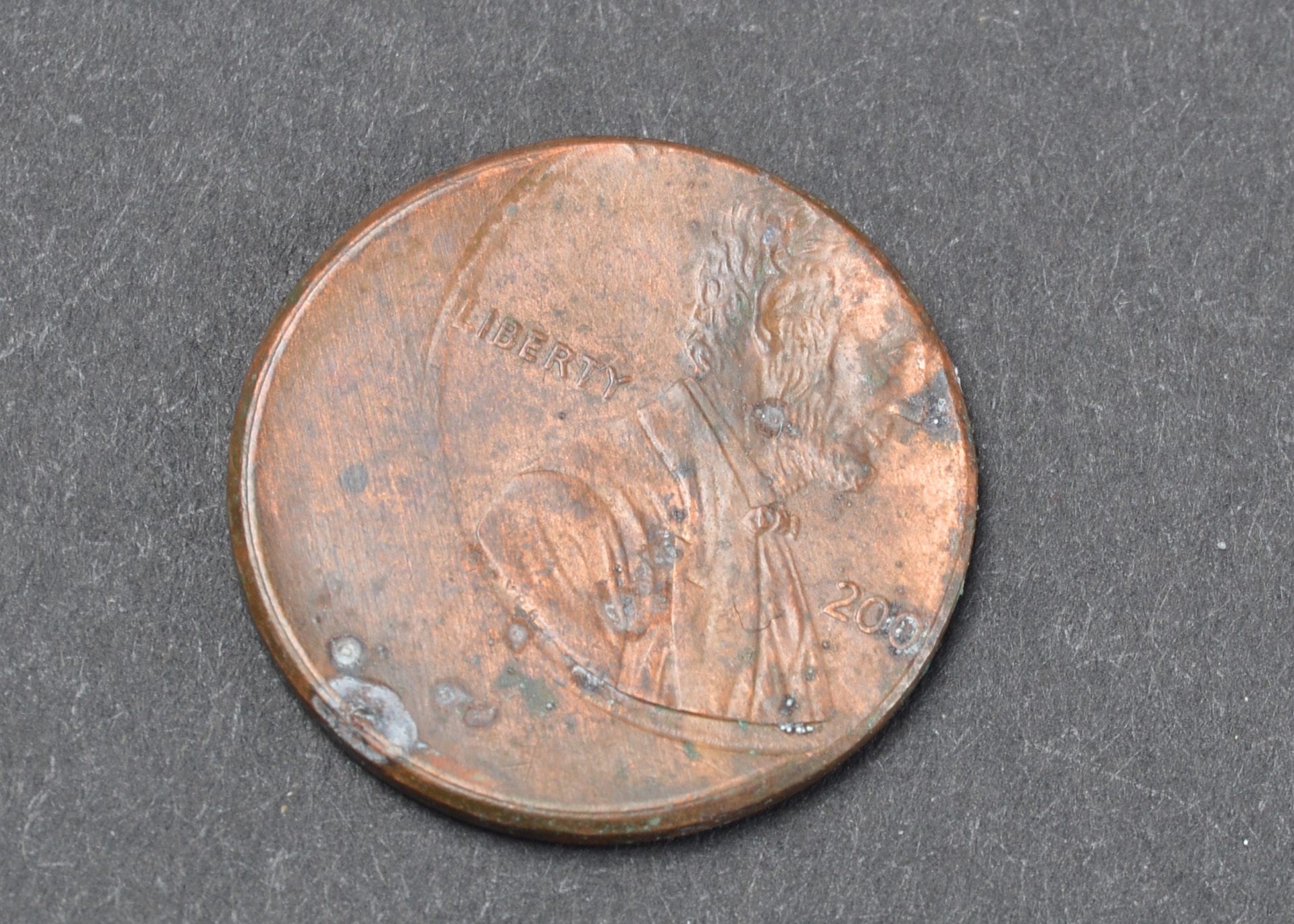 Mis-struck Lincoln Penny