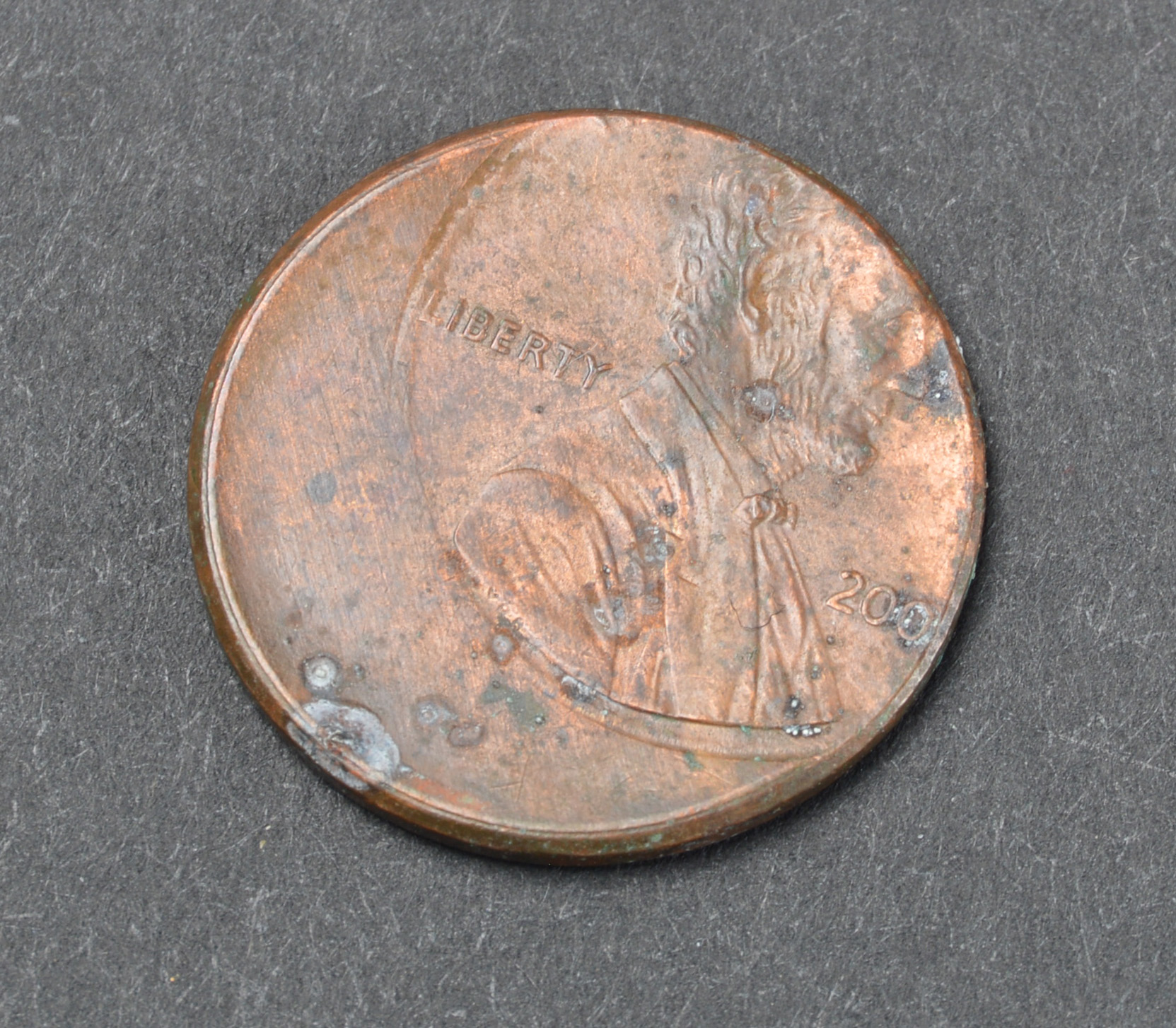 Mis-struck Lincoln Penny