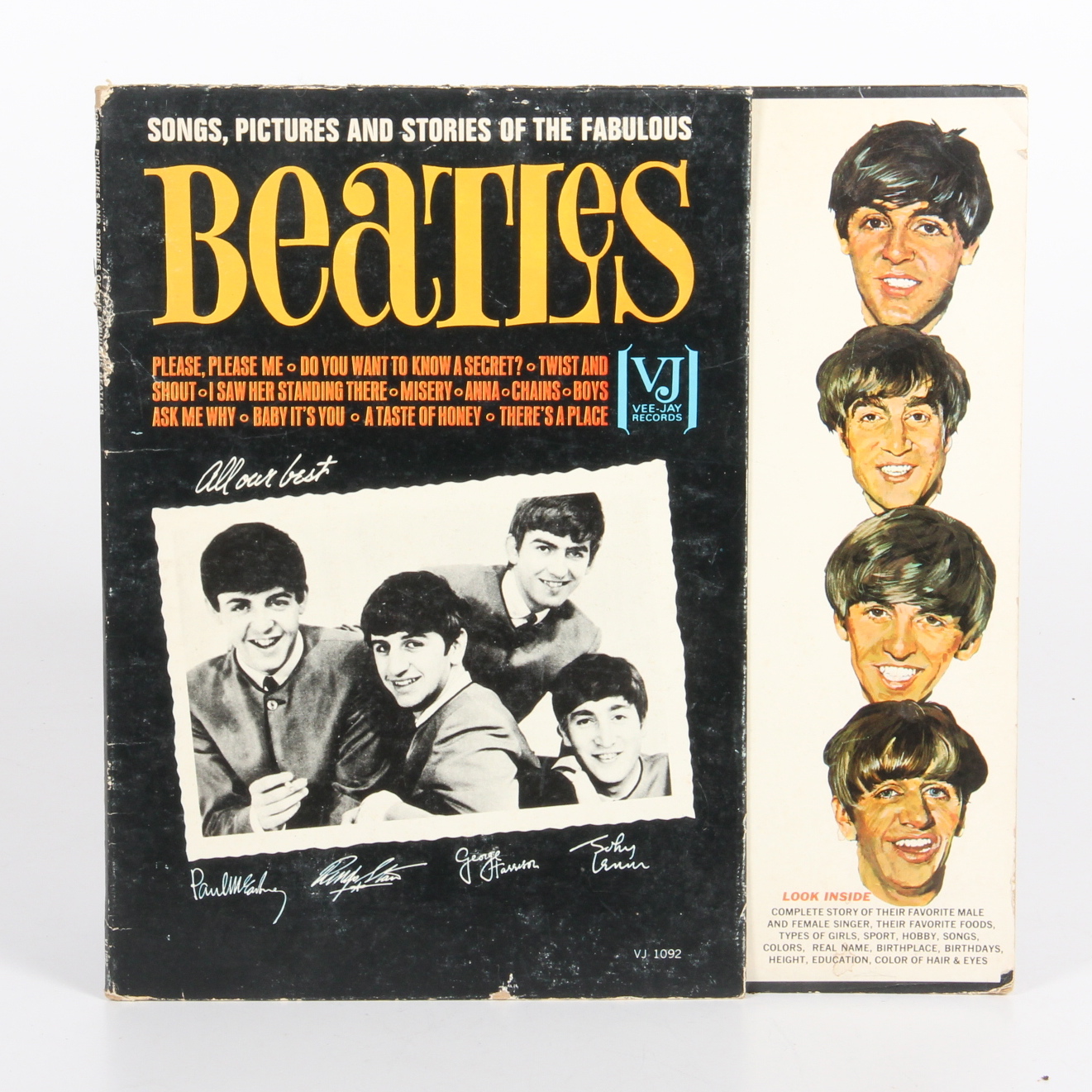 Bose Companion 2 Speakers and Beatles Album