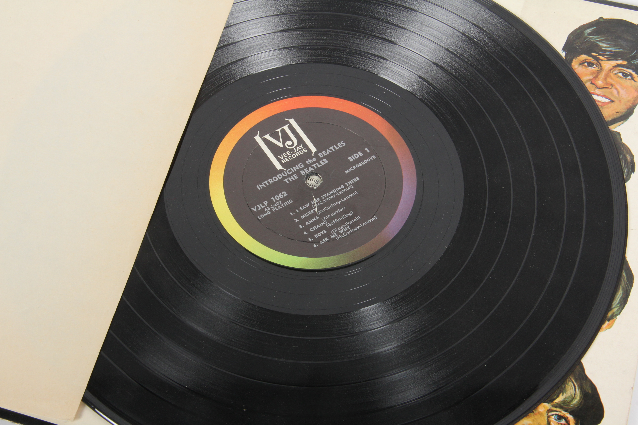 Bose Companion 2 Speakers and Beatles Album