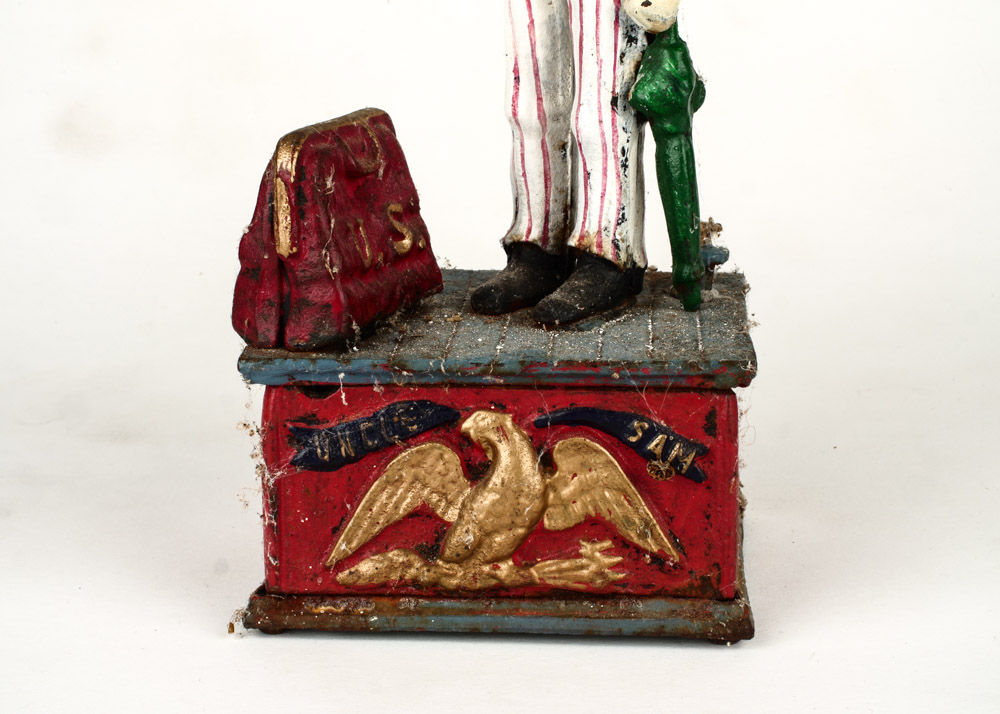 Cast Iron Uncle Sam Bank