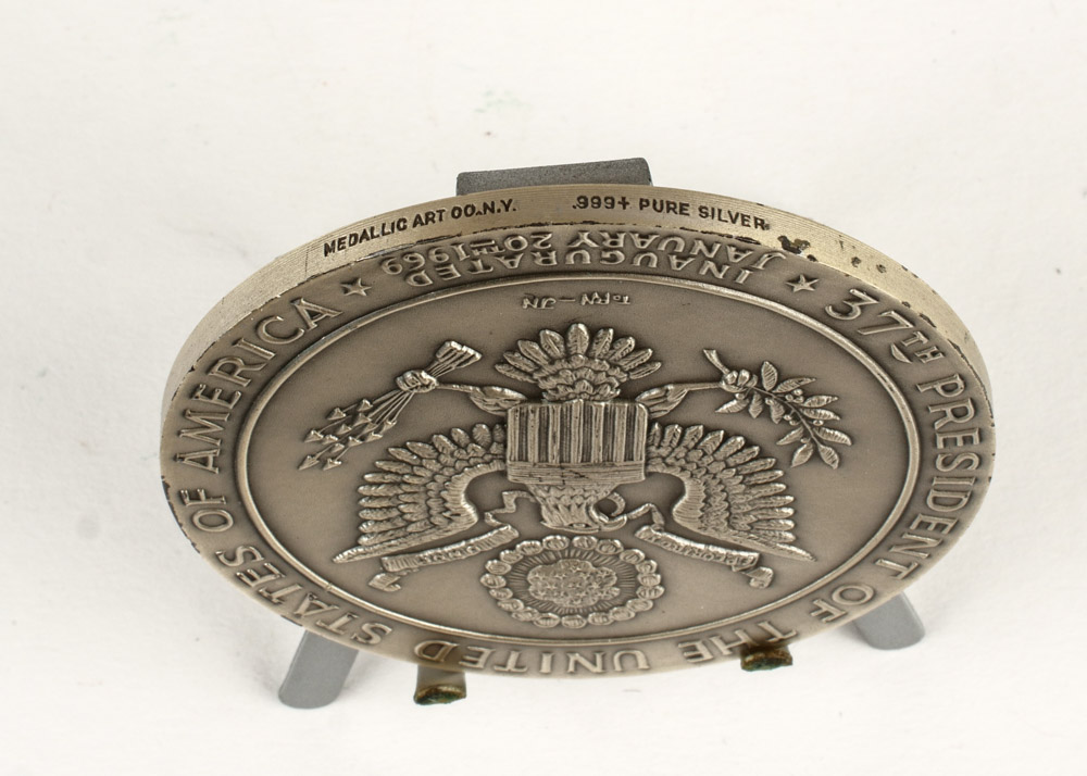 .999 Silver Richard Nixon Inaugural Medal