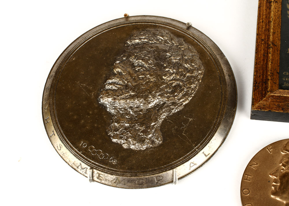 Collection of Commemorative Kennedy Medallions and Medals