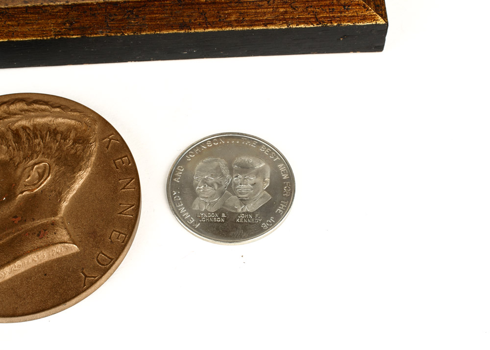 Collection of Commemorative Kennedy Medallions and Medals