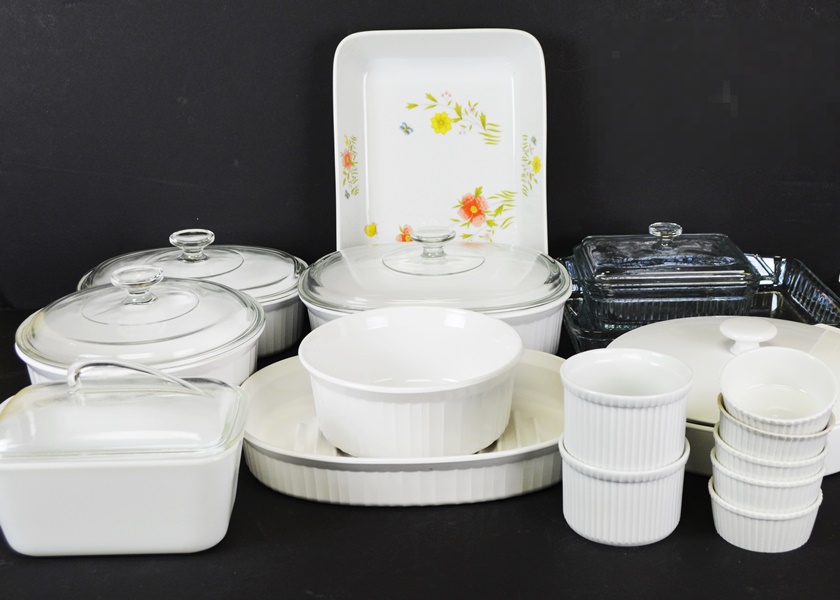 "French White" Corningware and Other Bakeware