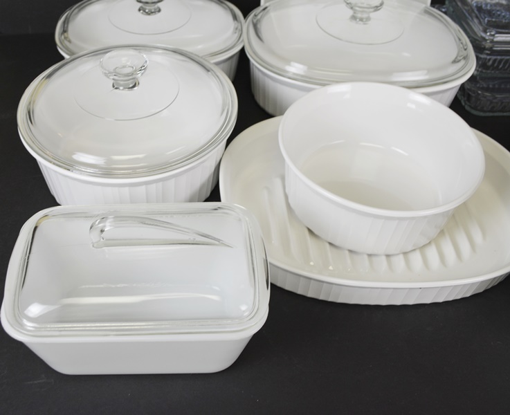 "French White" Corningware and Other Bakeware