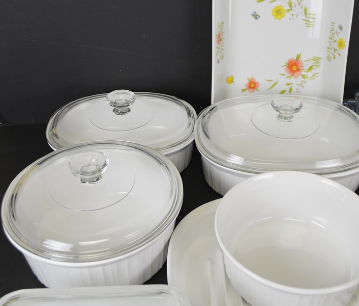 "French White" Corningware and Other Bakeware