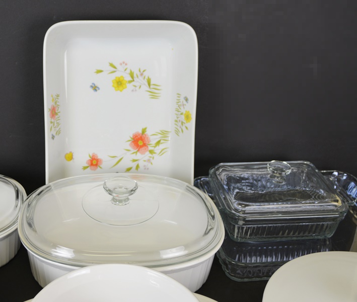 "French White" Corningware and Other Bakeware
