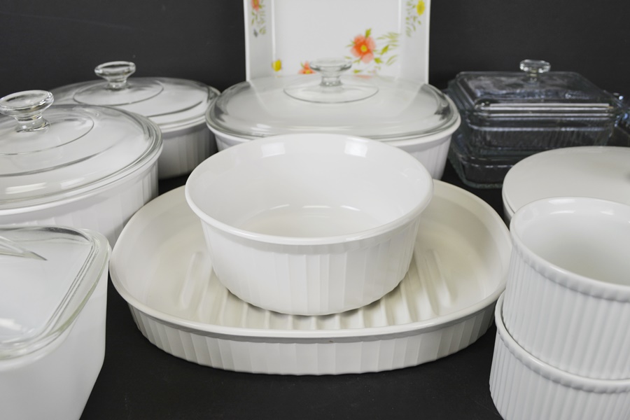 "French White" Corningware and Other Bakeware