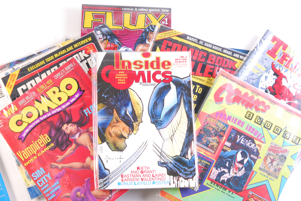 Modern Comic Magazine and Price Guide Selection