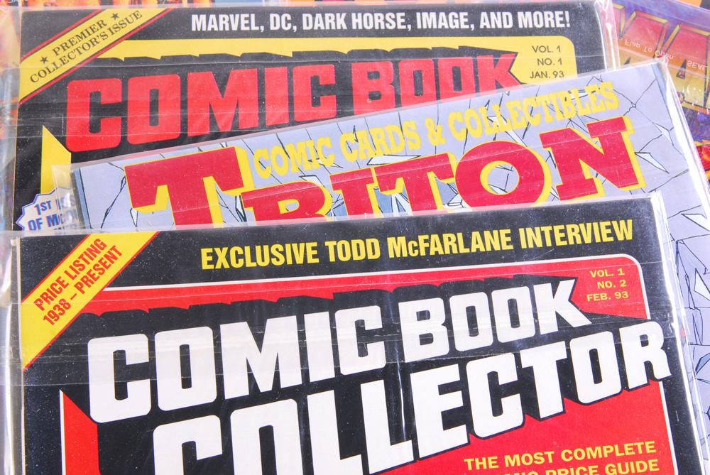 Modern Comic Magazine and Price Guide Selection