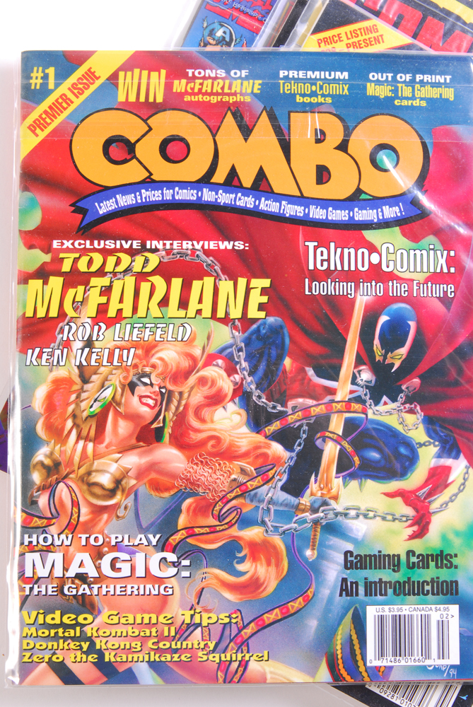 Modern Comic Magazine and Price Guide Selection