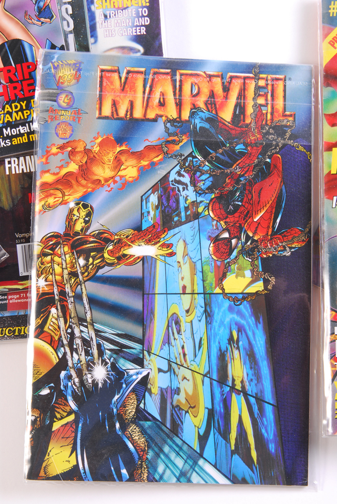 Modern Comic Magazine and Price Guide Selection