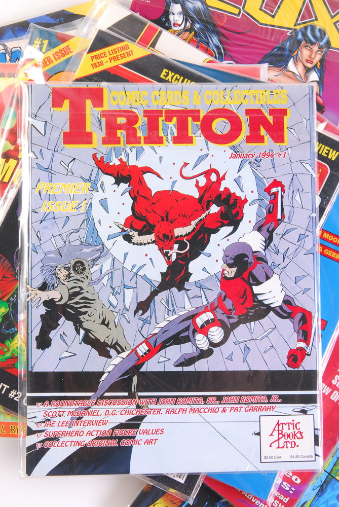 Modern Comic Magazine and Price Guide Selection