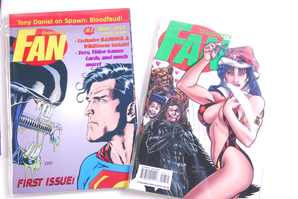Modern Comic Magazine and Price Guide Selection