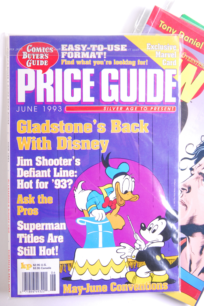 Modern Comic Magazine and Price Guide Selection