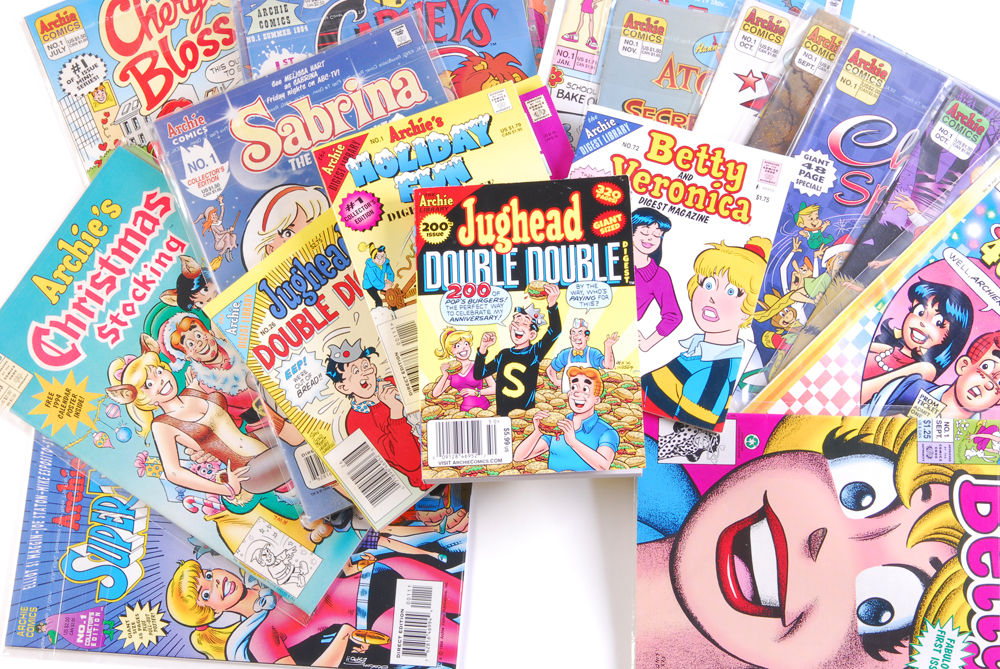 Modern Archie Comics and Digest Magazines