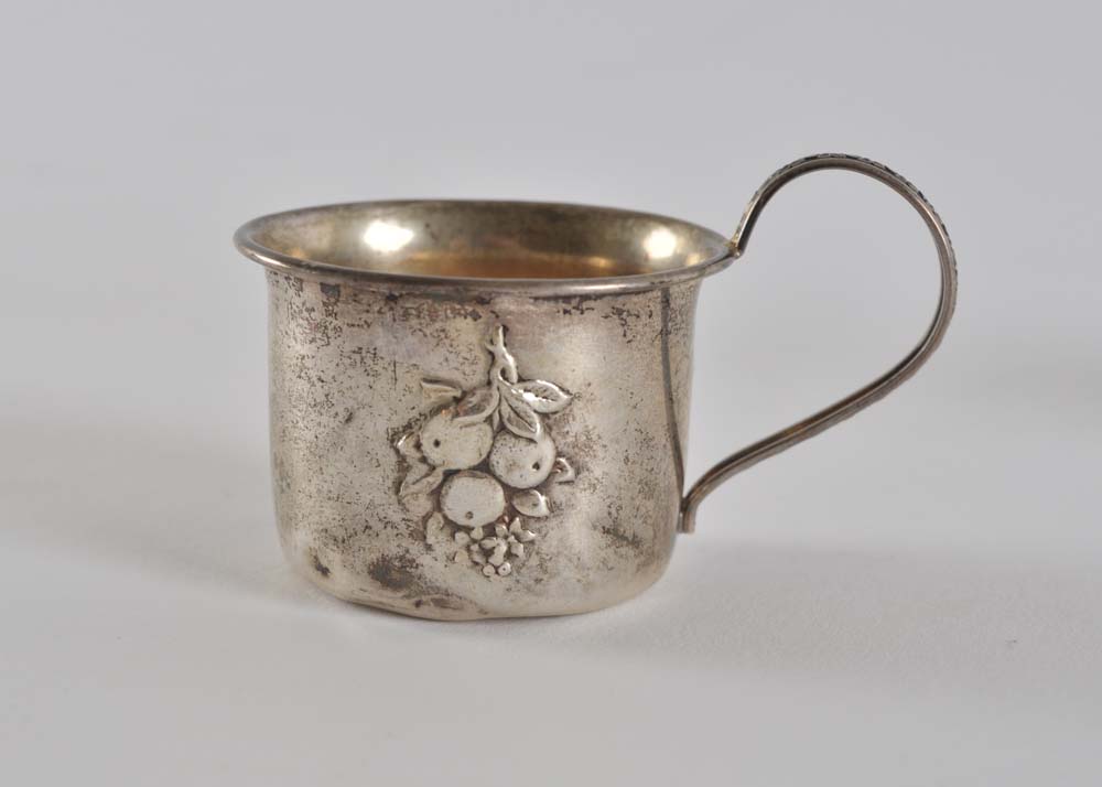 Pair of Webster Sterling Silver Baby Cups