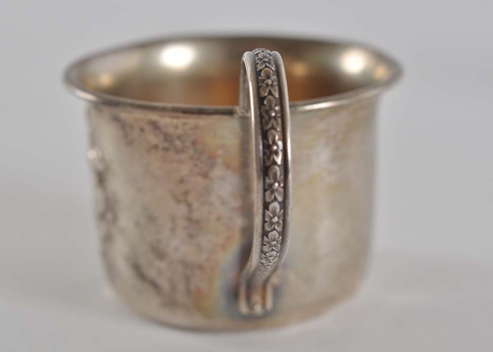 Pair of Webster Sterling Silver Baby Cups