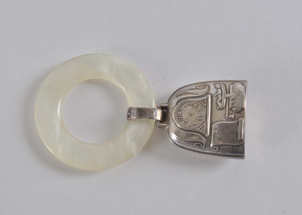 Pair of Sterling Silver Baby Items