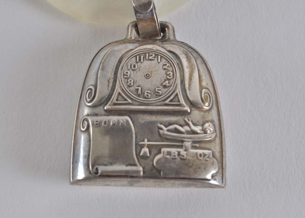 Pair of Sterling Silver Baby Items