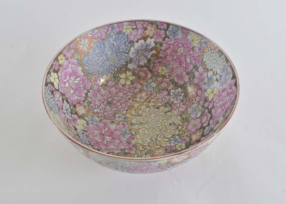 Maitland Smith Chinoiserie Decorative Bowl