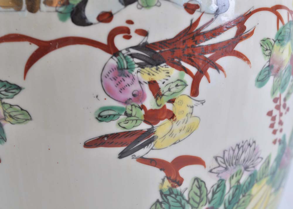 Satsuma Handpainted Chinese Vase