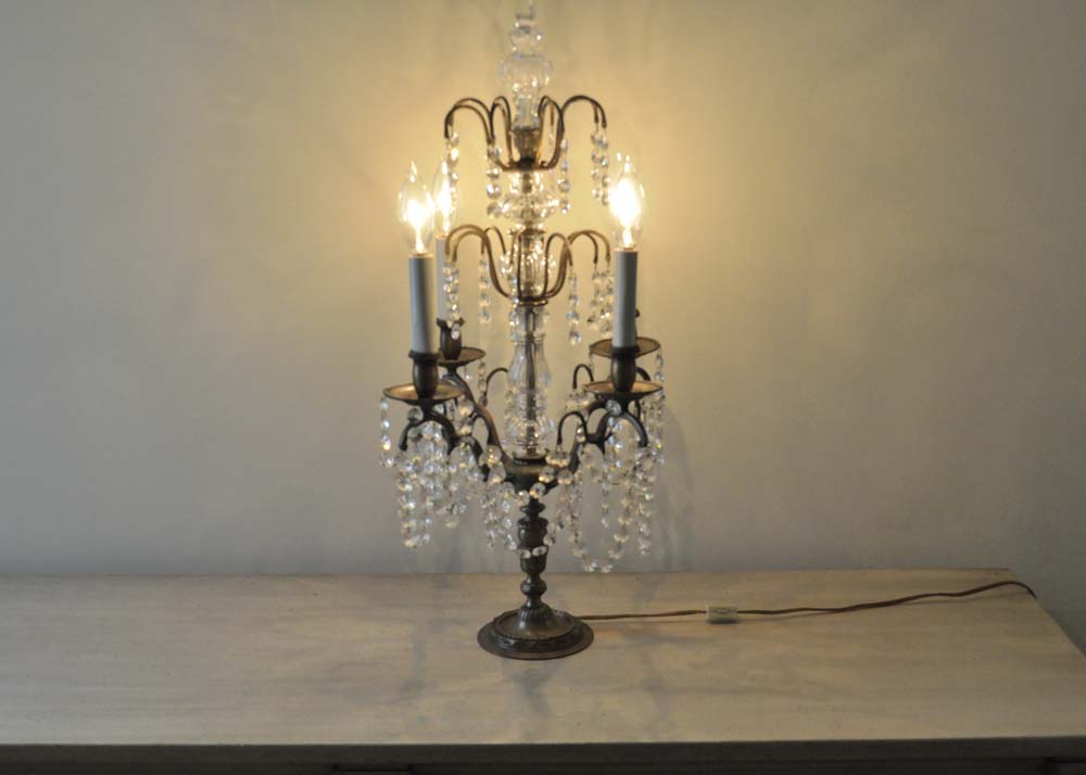 Ornate Candelabra Style Lamp