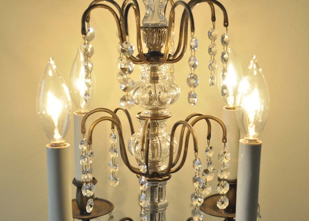 Ornate Candelabra Style Lamp