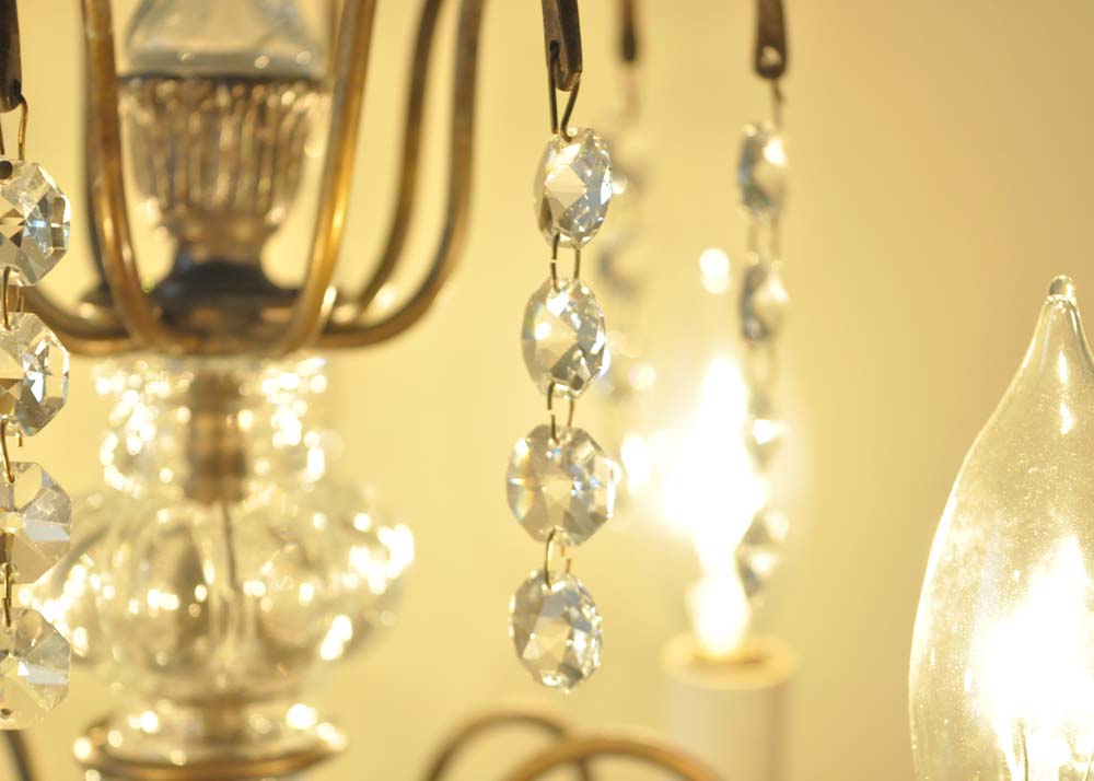 Ornate Candelabra Style Lamp