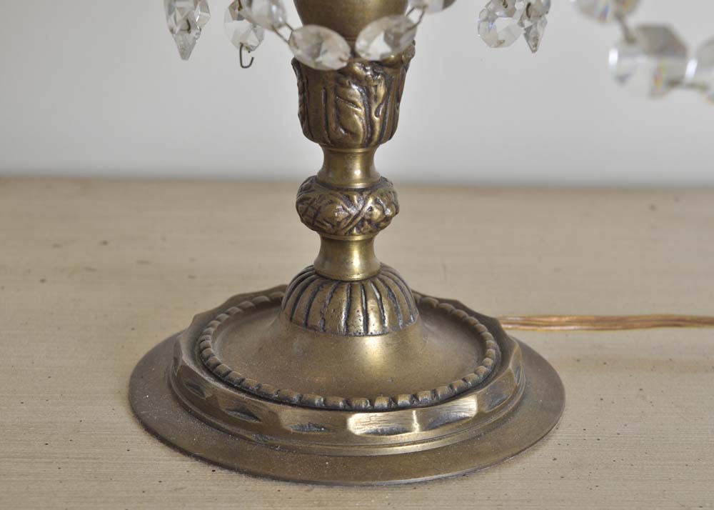 Ornate Candelabra Style Lamp