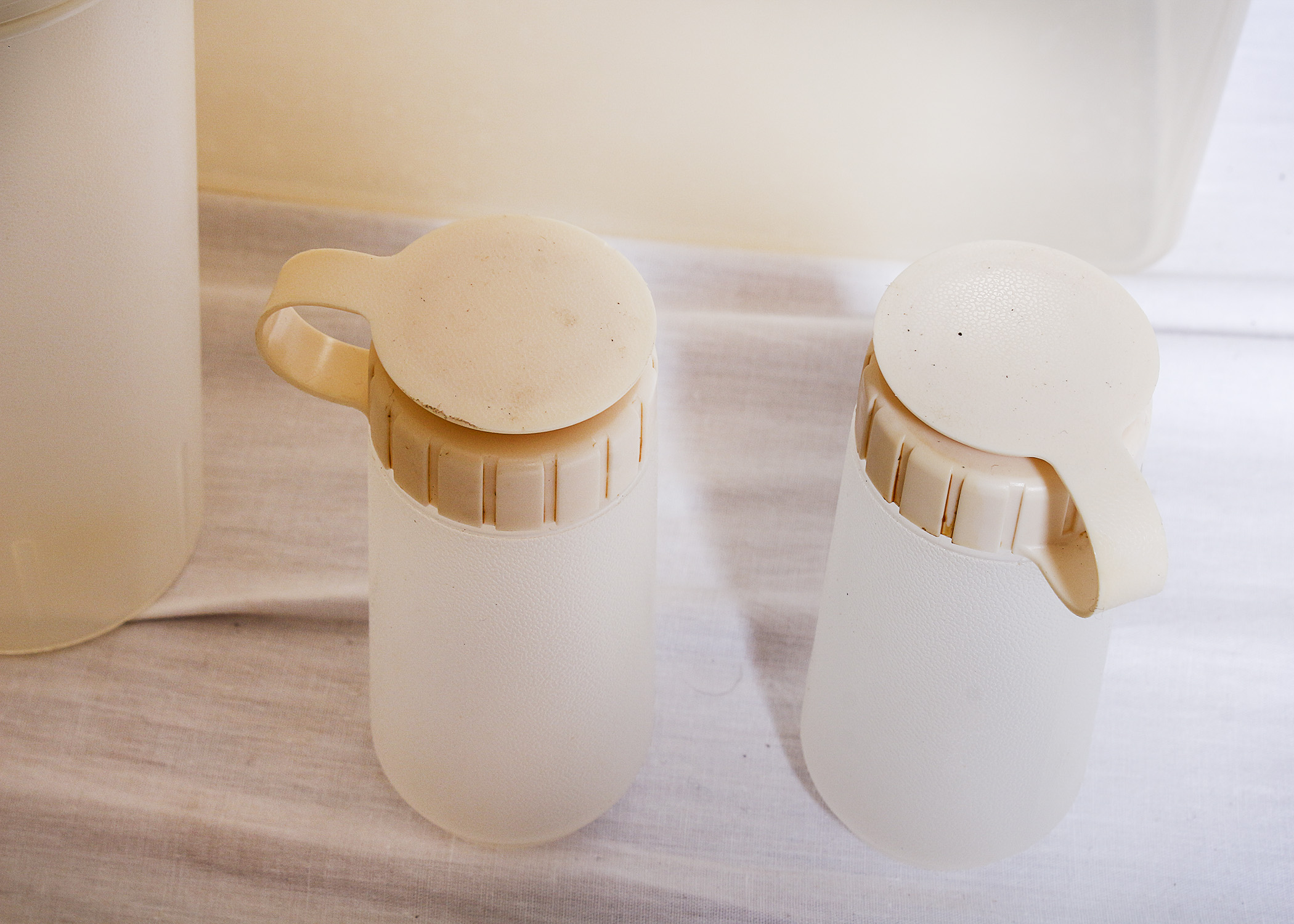 Set of Vintage Rubbermaid Food Storage