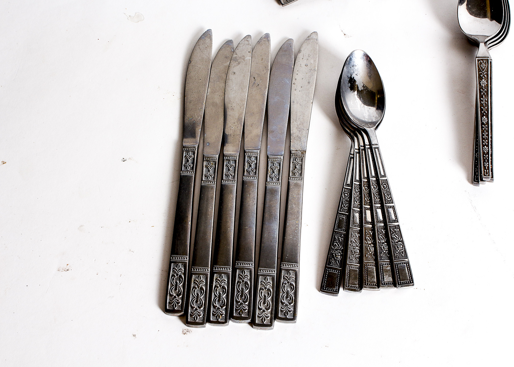 Similar Sets of Vintage Flatware