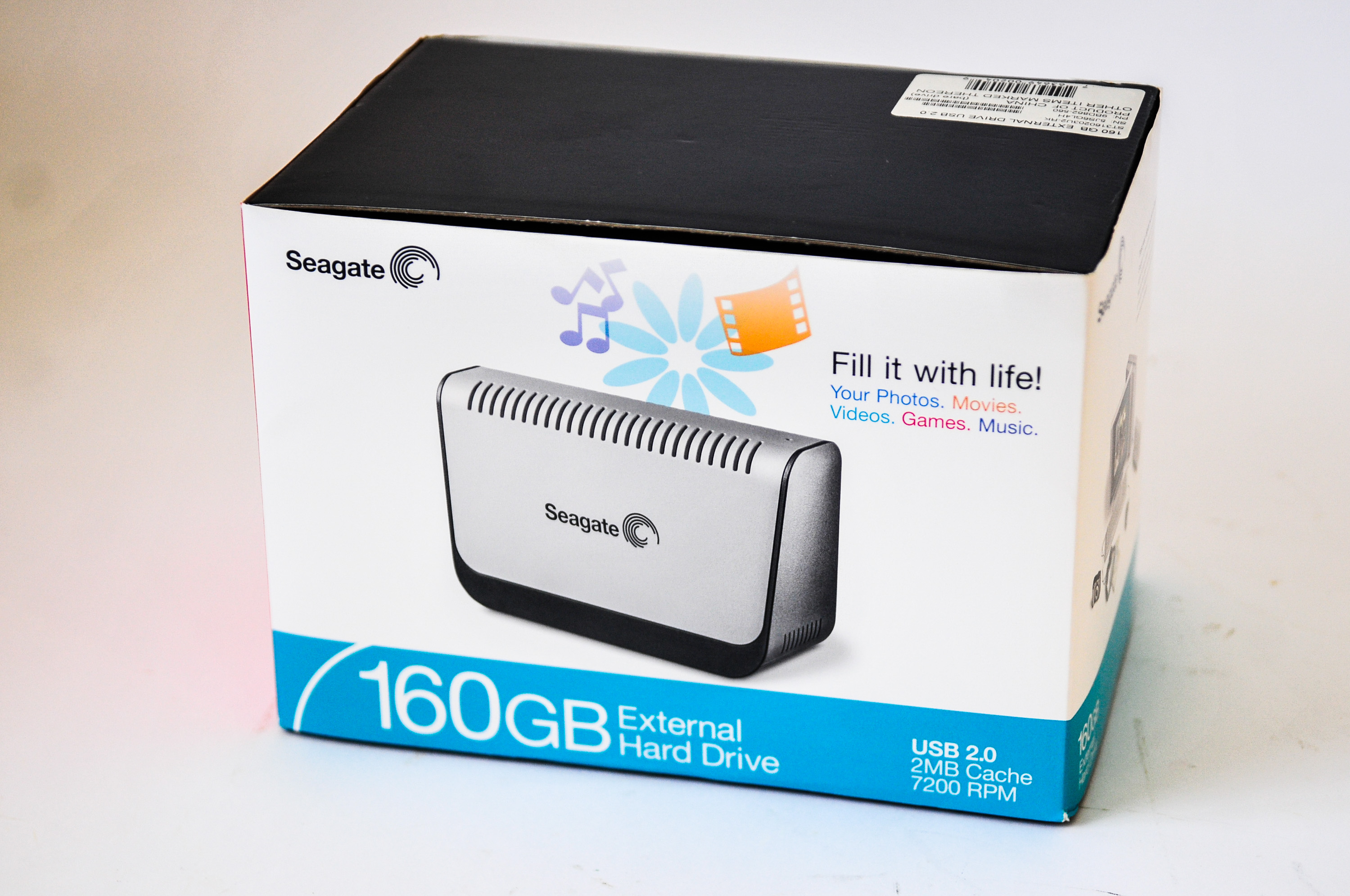 Del Inspiron 8600 Laptop Computer and Seagate External Hard Drive