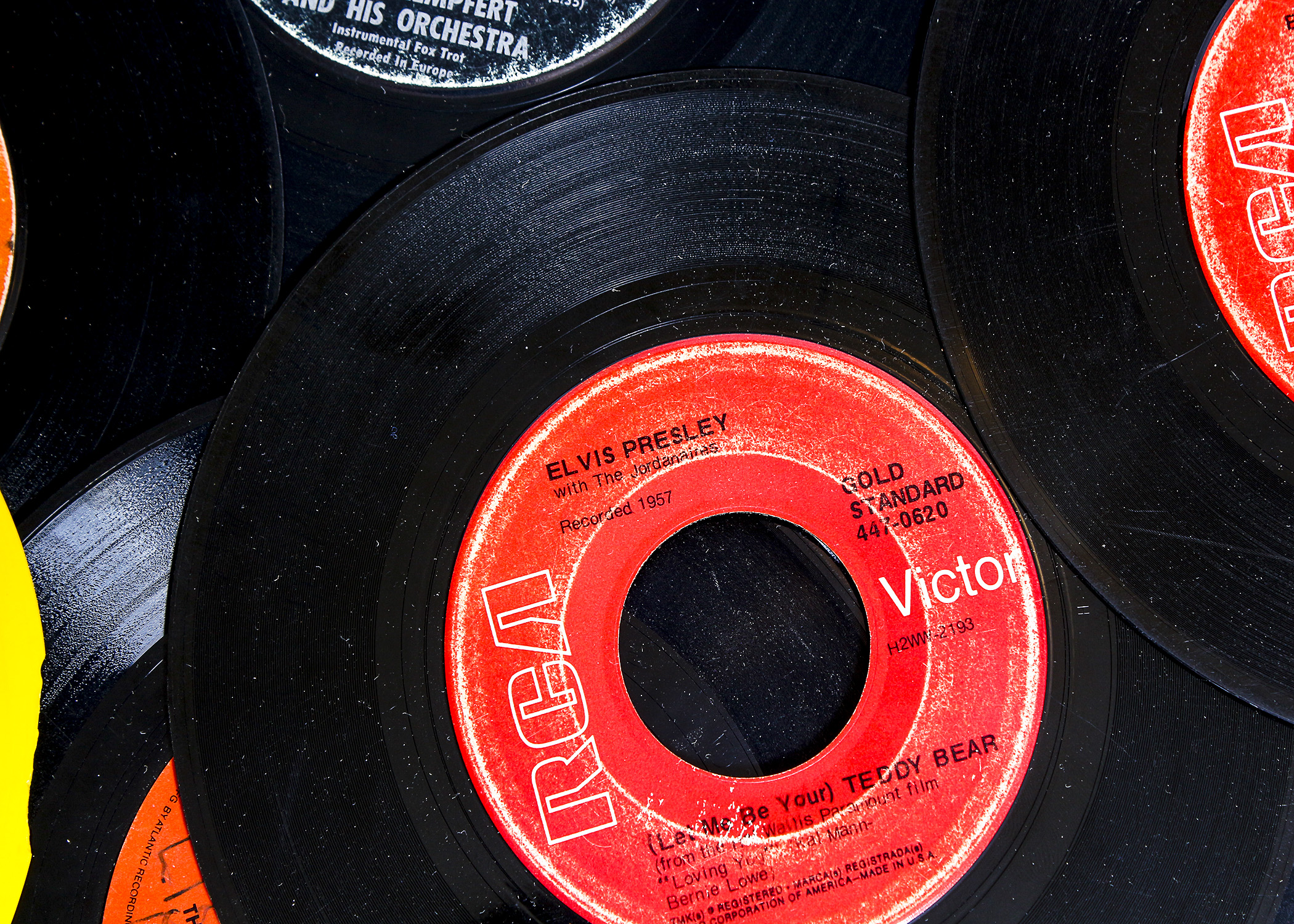 Collection of 45s Records