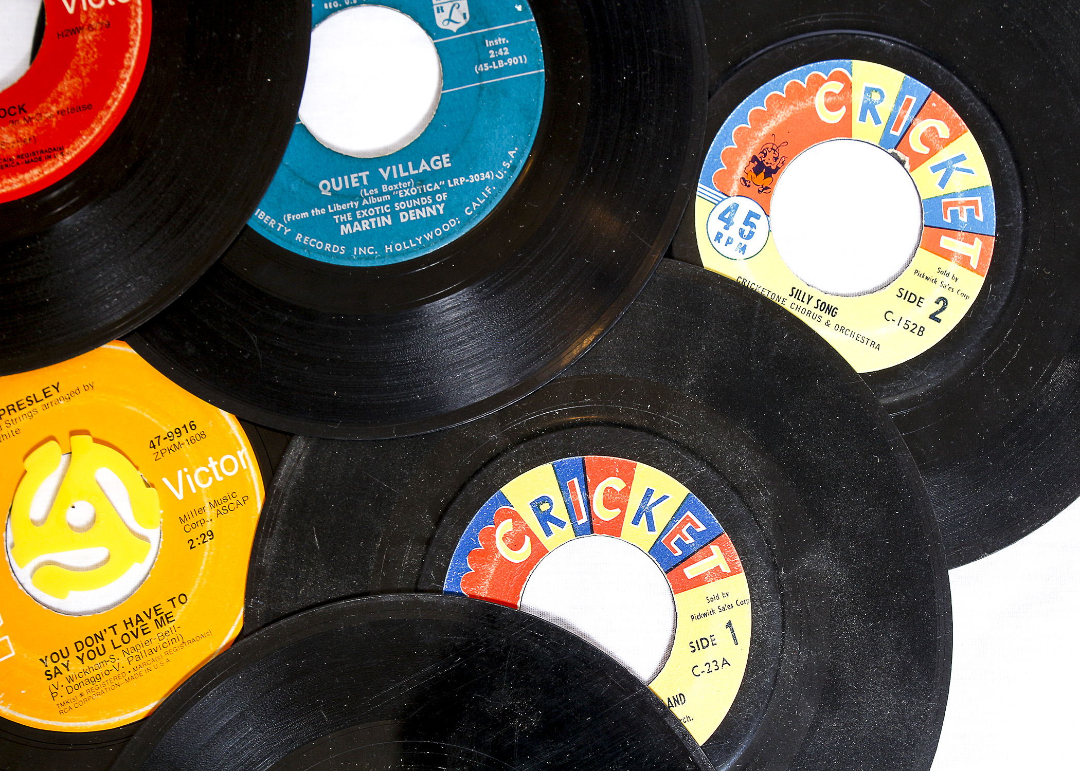 Collection of 45s Records
