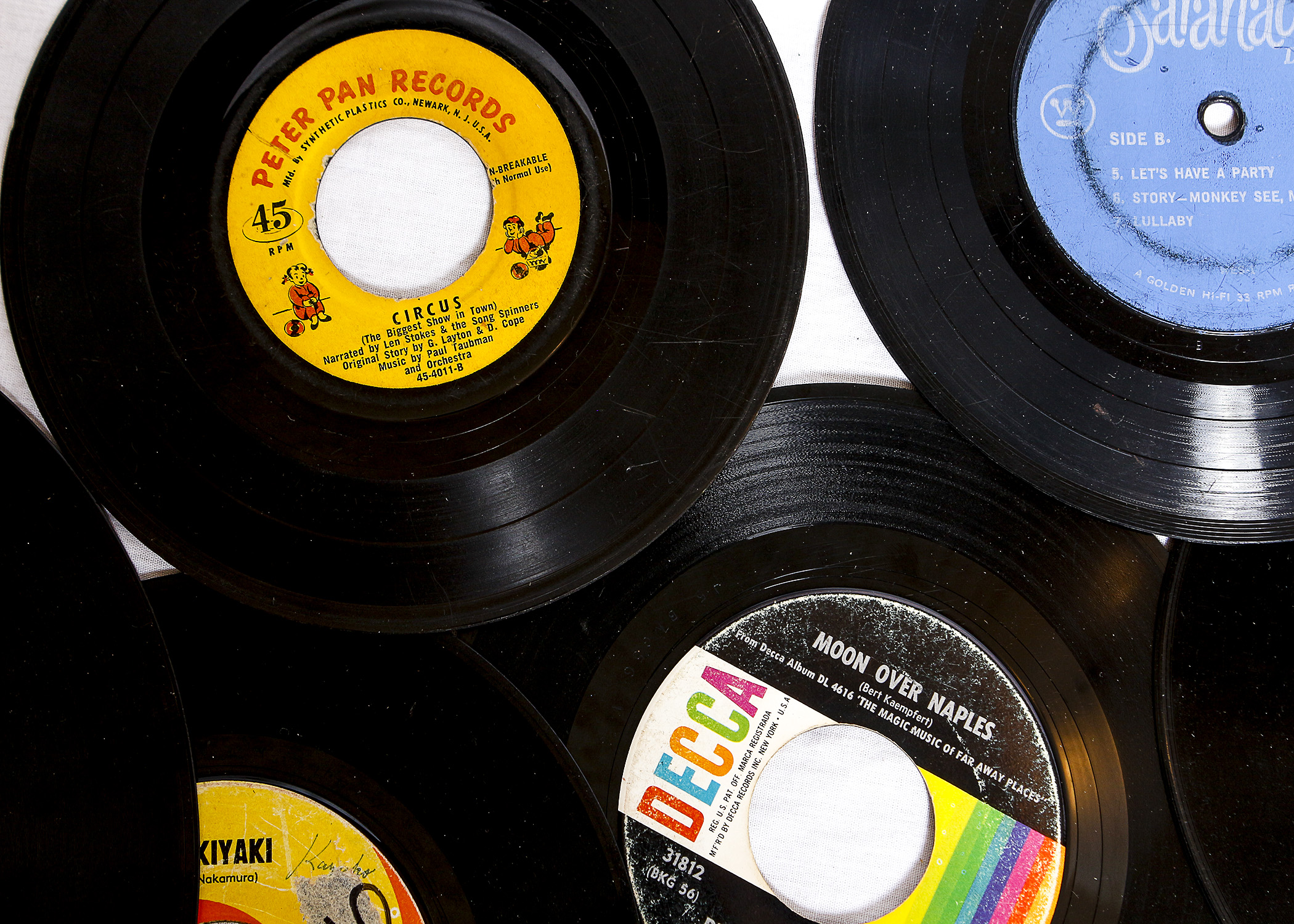 Collection of 45s Records